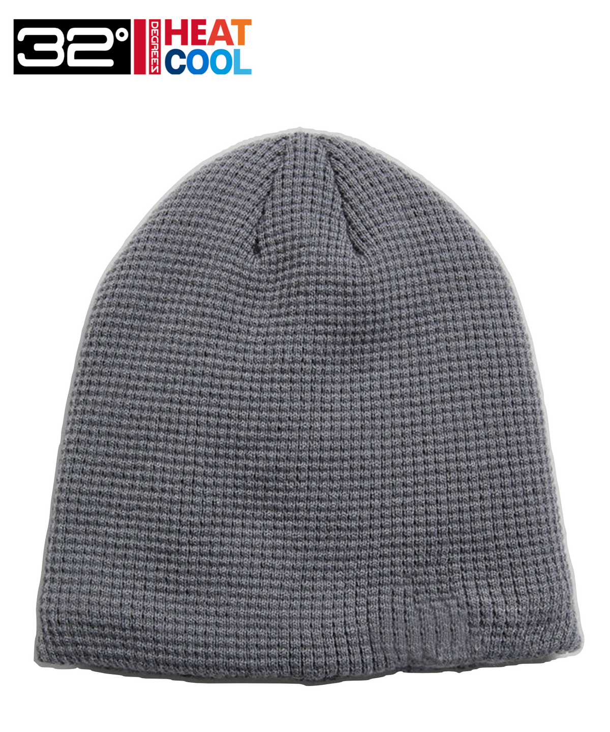 32 Degrees Unisex Waffle Sherpa-Lined Beanie (One Size) (1-Pack)