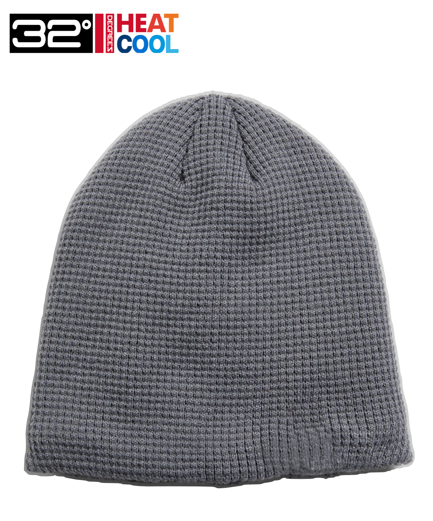32 Degrees Unisex Waffle Sherpa-Lined Beanie (One Size) (1-Pack)