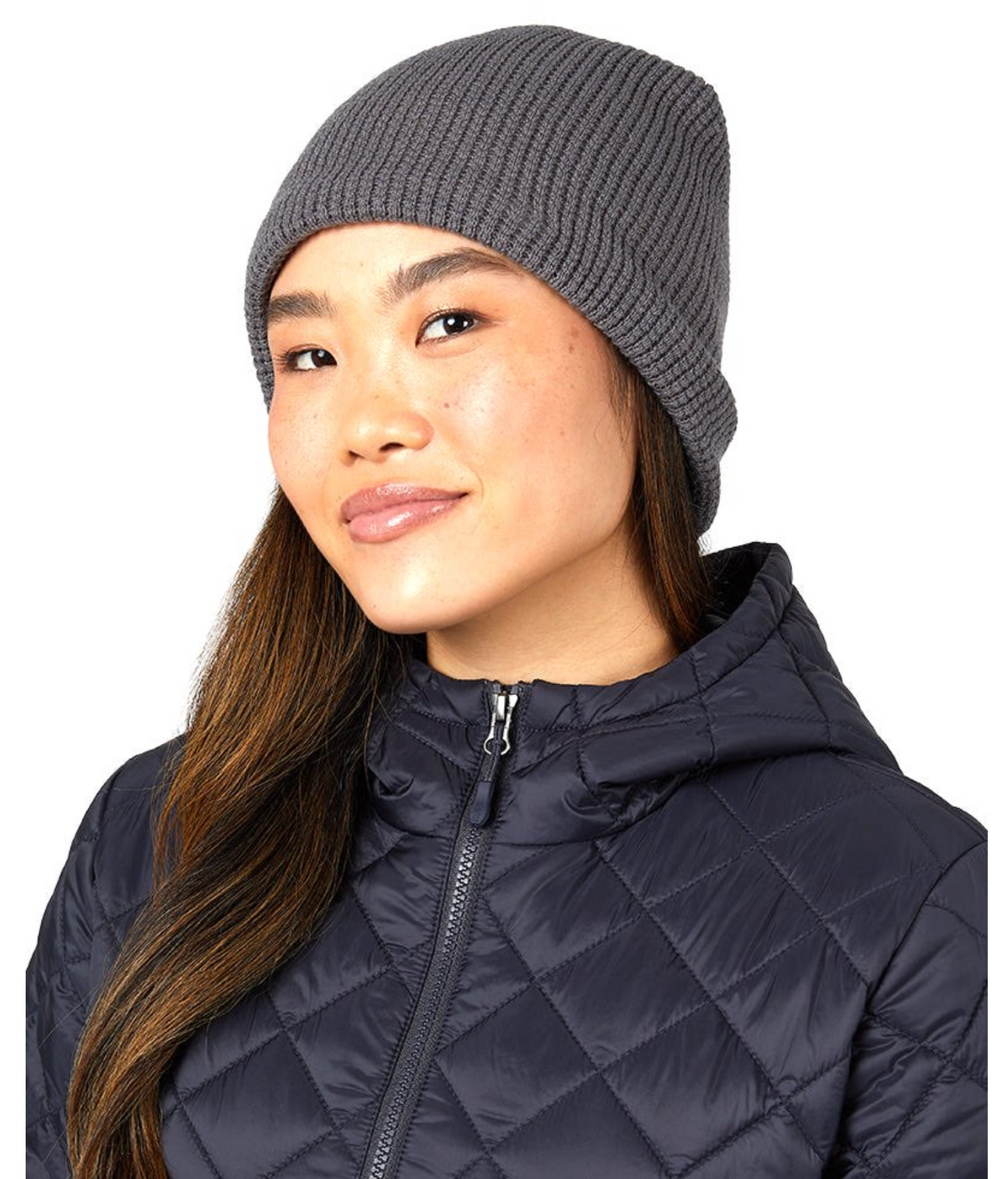 32 Degrees Unisex Waffle Sherpa-Lined Beanie (One Size) (1-Pack)