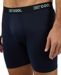 32 Degrees Men's Cool Classic Boxer Brief, Assorted Colors (4-Pack)