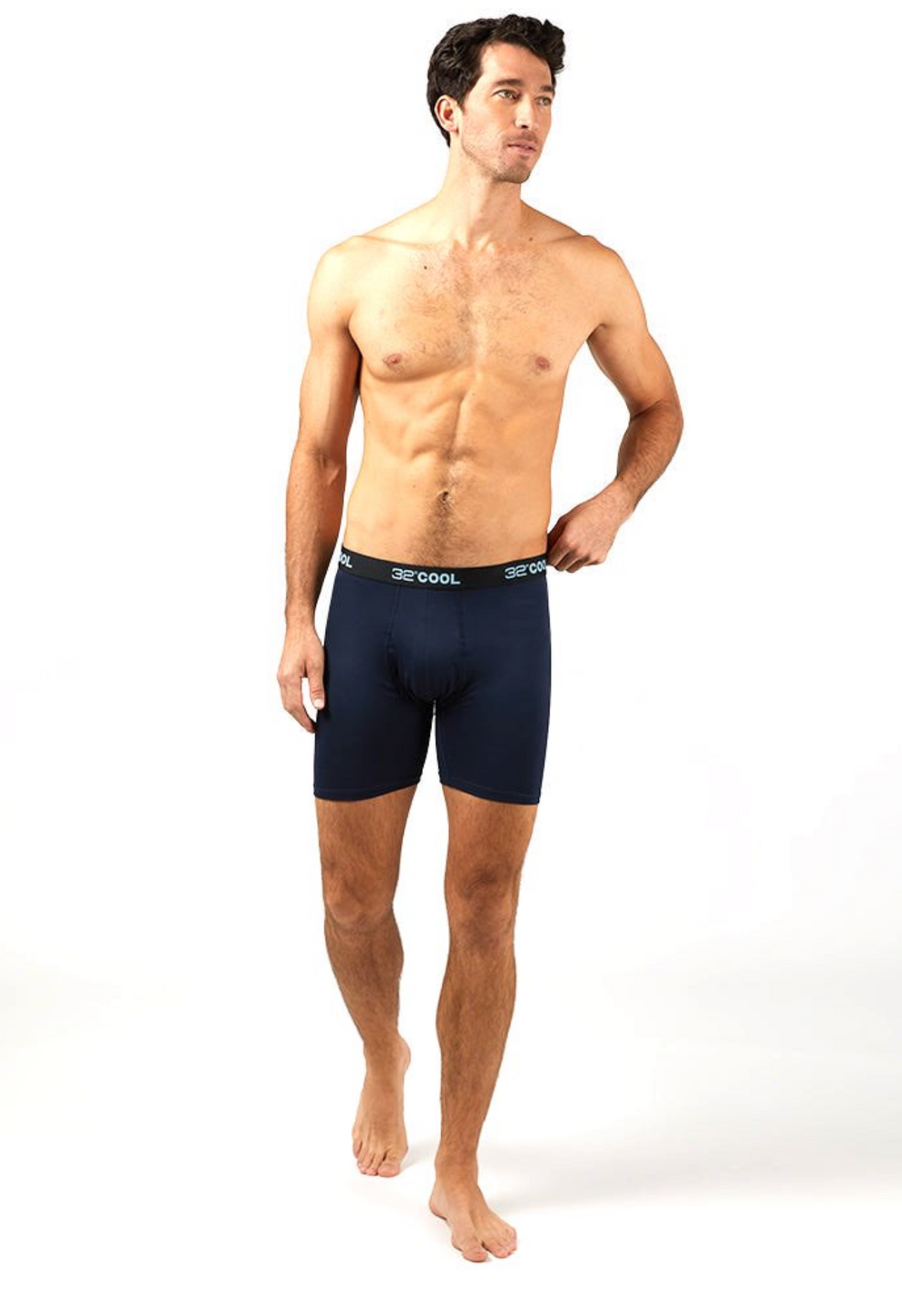 32 Degrees Men's Cool Classic Boxer Brief, Assorted Colors (4-Pack)