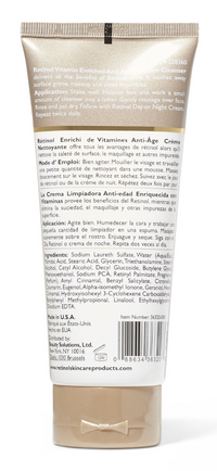 Retinol Anti-Aging Cream Cleanser [36320-000] Daily Facial Wash