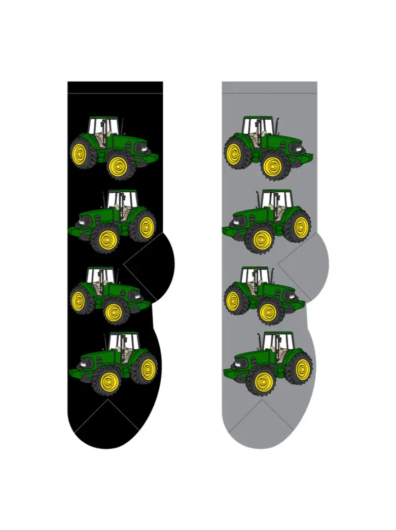 Foozys Mens' - Tractors Socks (2 Pair)