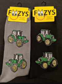 Foozys Mens' - Tractors Socks (2 Pair)