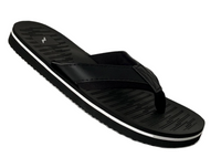 NORTY Men's Sandals Flip Flop, Black (11158)