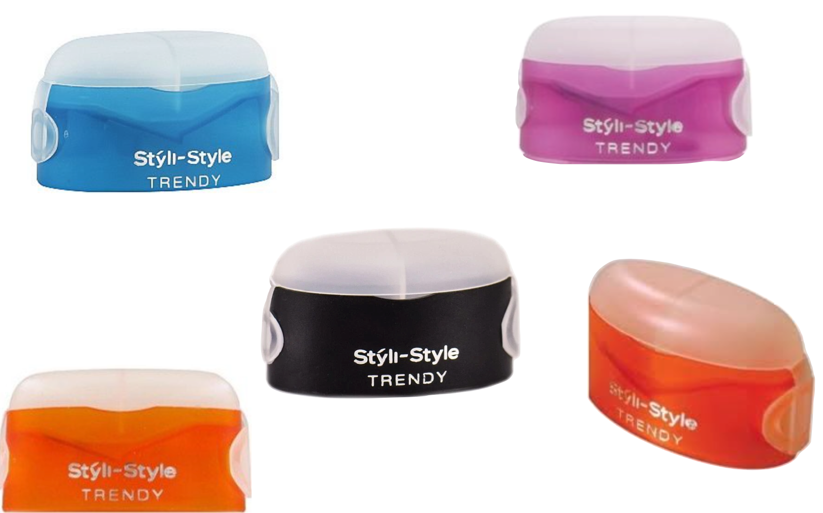 Styli-Style Cosmetics Trendy Pencil Sharpener - Assorted Colors