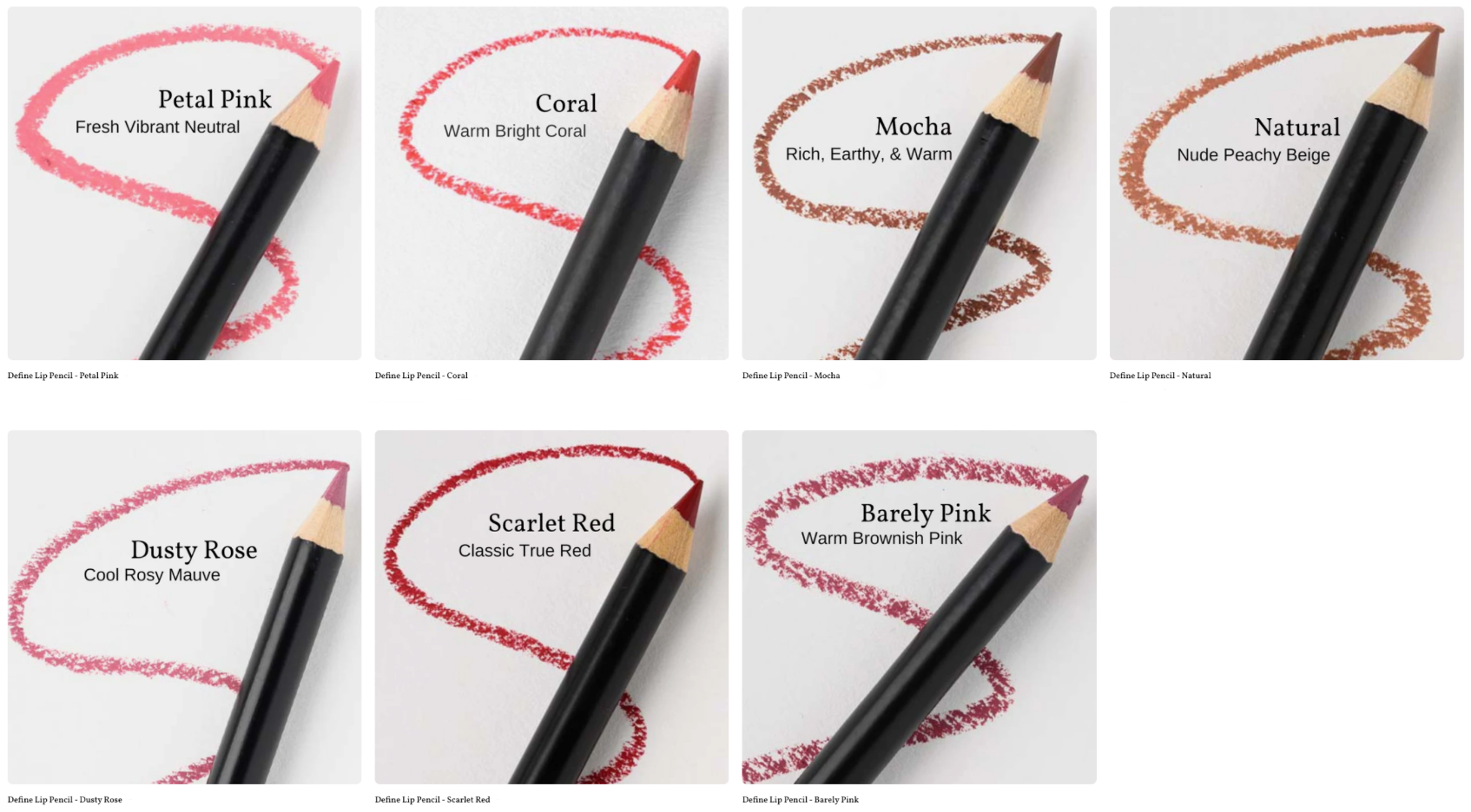 RED APPLE LIPSTICK - Creamy Lip Pencils Perfect Definition Lipliner