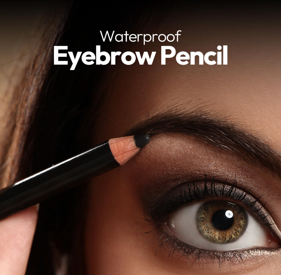 Sorme Cosmetics Waterproof Eyebrow Pencil With Brush, (34) Soft Gray