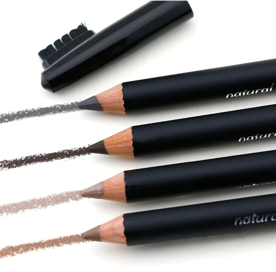 Sorme Cosmetics Waterproof Eyebrow Pencil With Brush, (34) Soft Gray