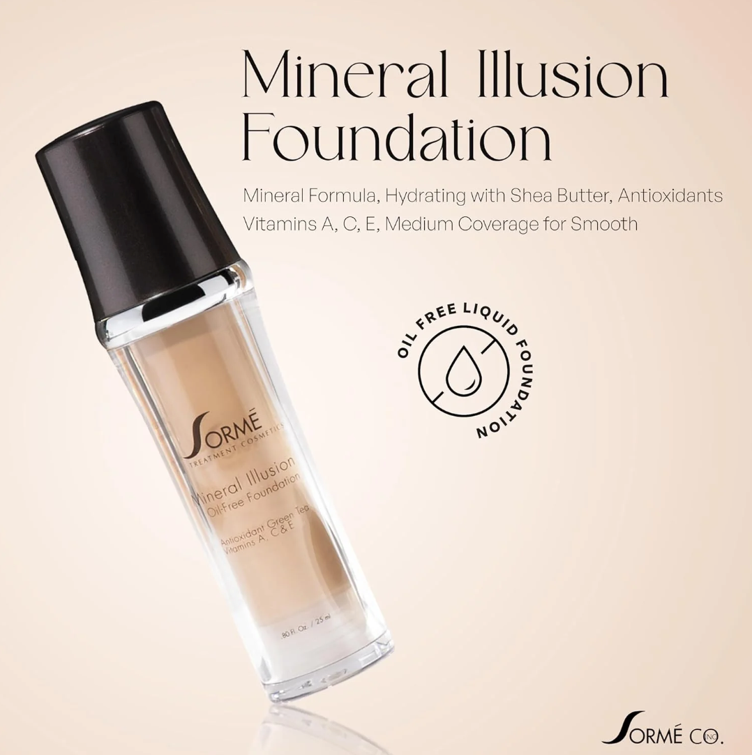 Sorme Mineral Illusion Foundation - Honey 714