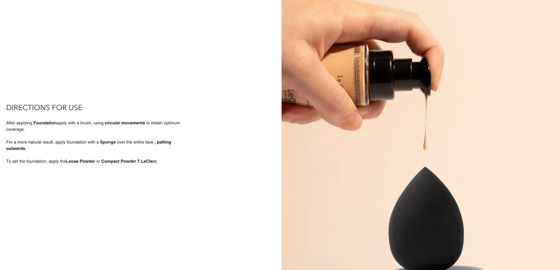 T-Leclerc Cosmetics Foundation Spf 15 - Powdery Matte Finish