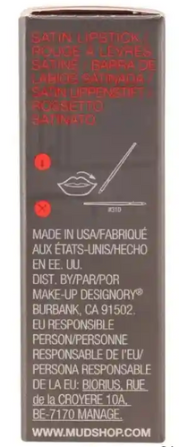 MUD Satin - Havana Lipstick