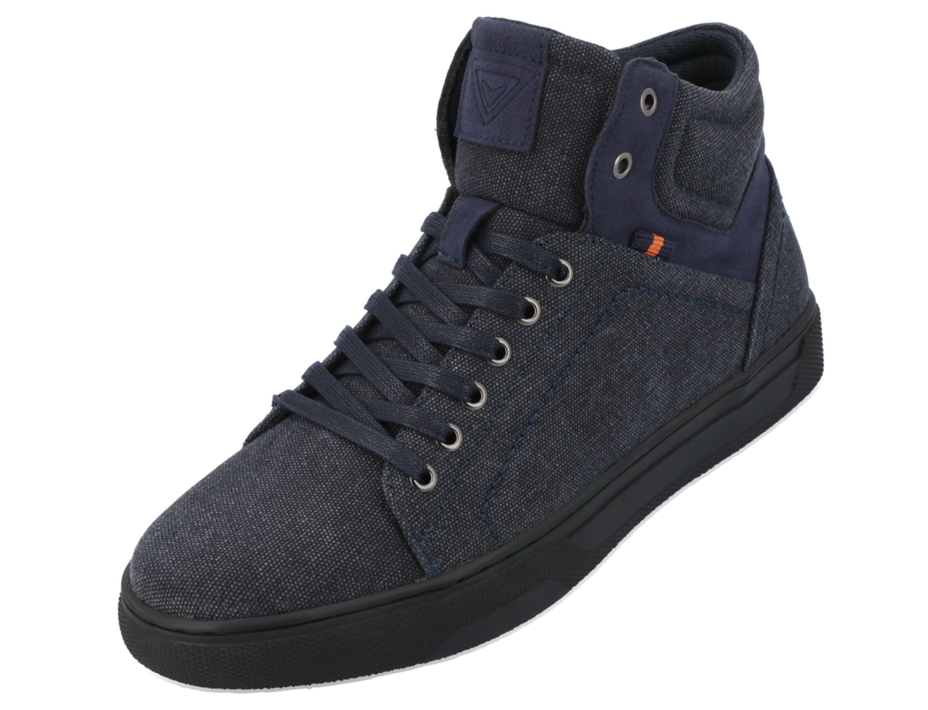 Vance Co. Justin High Top Sneaker - Navy