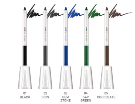 CAILYN iCONE GEL EyeLiner with Sharpner Holder, Gem Stone (03)

