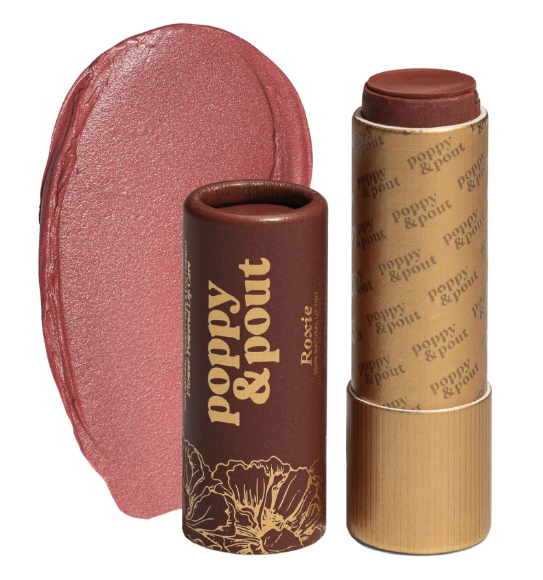 Poppy & Pout All Natural Lip Tint - (Roxie)