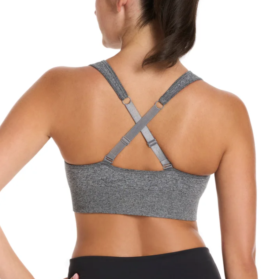 PUMA Ladies' Seamless Sports Bra - (Black) (2-Pair)