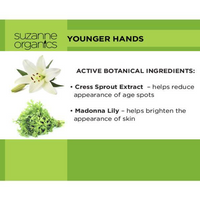 SUZANNE Somers Younger Hands Anti‑Aging Hand Cream