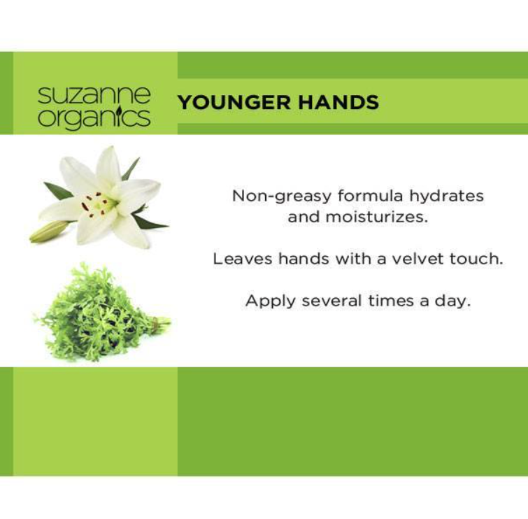 SUZANNE Somers Younger Hands Anti‑Aging Hand Cream