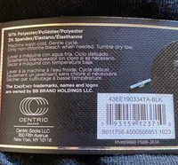 Bebe Logo Socks Black Colors, Size (4 -10) (9 Pairs)