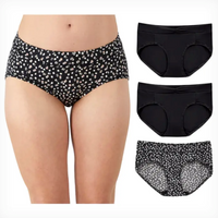 Maidenform Everyday Luxe Stretch Micro Bikini, 3-Pack