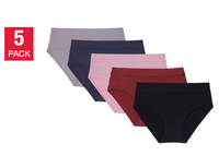Carole Hochman Midnight ladies Hipster (5-Pack)