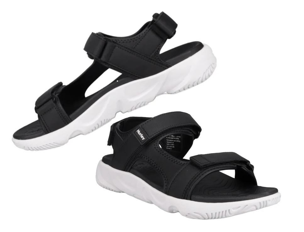 Hurley Men's Strap Sandal, Black