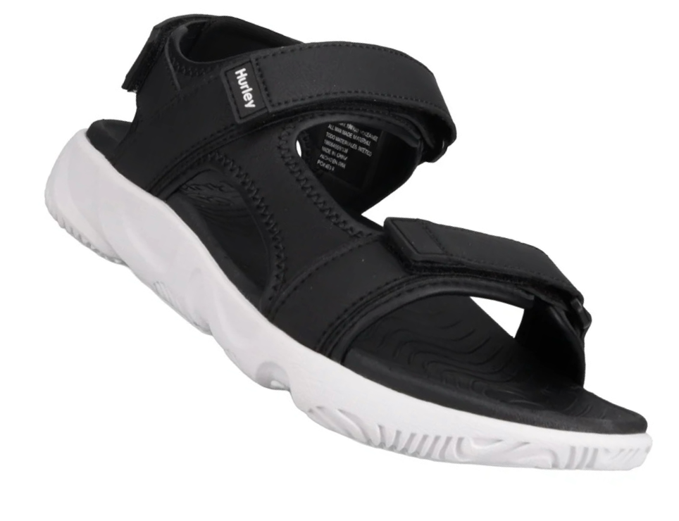 Hurley Men's Strap Sandal, Black