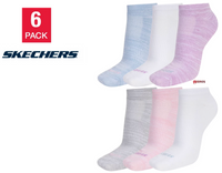 Skechers Women's Super Soft Low-Cut Sock - Assorted Colors (6-Pair)