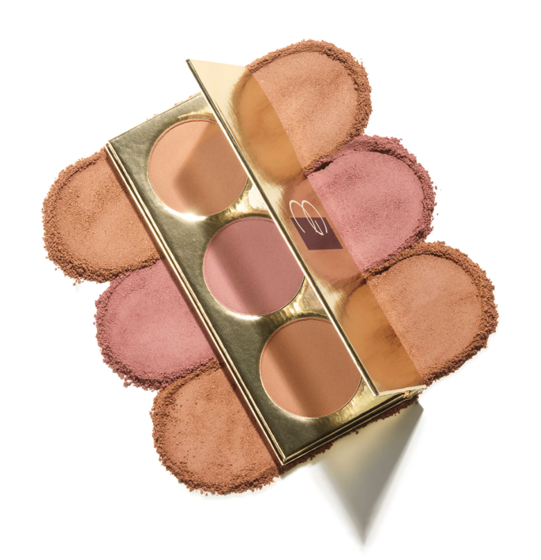 Gerard Cosmetics Starlet Face Palette Blush and Bronzer, Honeymoon