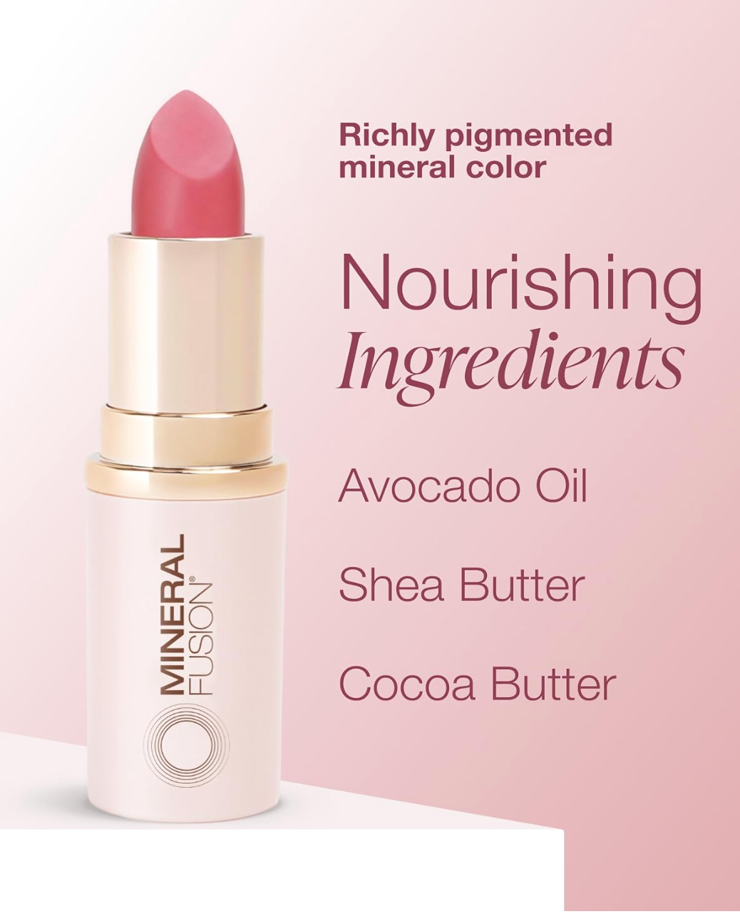 Mineral Fusion Lipstick, 0.137 Ounce