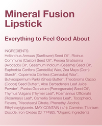 Mineral Fusion Lipstick, 0.137 Ounce