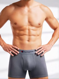 Champion Men's Performance Mesh Boxer Brief, (5-Pack)