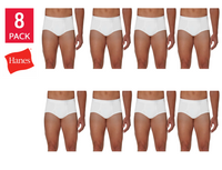 Hanes Men's Best Brief, White (8-Pack)