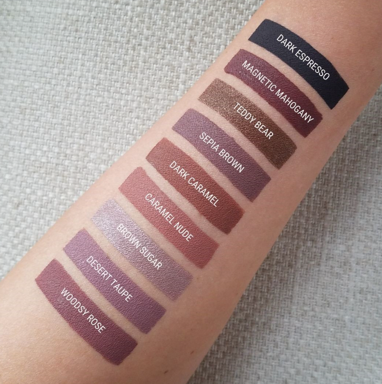 Aromi Beauty Matte Liquid Lipstick, Dark Espresso