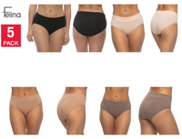 Felina Women's Pima Cotton Hipster, Assorted Colors (5-Pack)