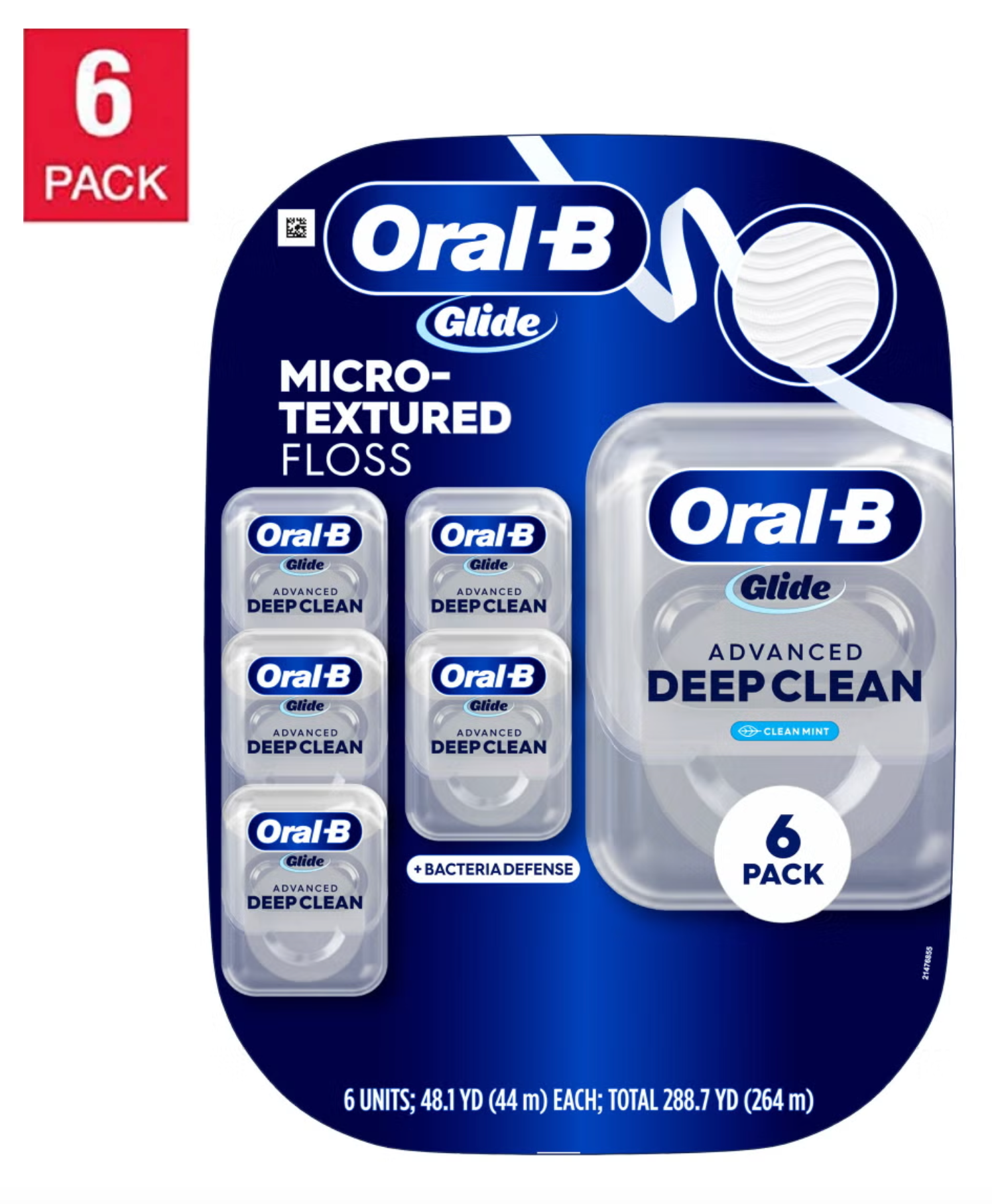 Oral-B Glide Advanced Multi-Protection Floss (6-Pack)