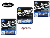 ChapStick Moisturizer Original Lip Balm Tube, SPF 15, 0.15 oz (3-Pack)