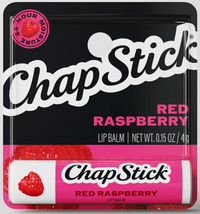 Chapstick Classic Lip Balm, SPF 15, Broad Spectrum, Red Raspberry (3-Pack)