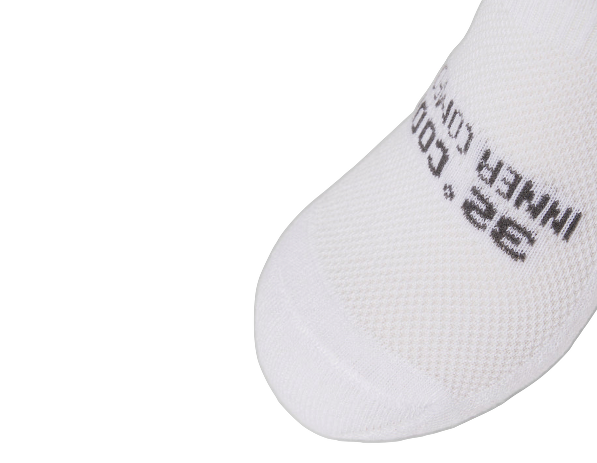 32 Degrees Men's Cool Comfort Socks, No Show, White - (6-Pack)
