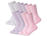 32 Degrees Women's Cool Comfort Crew Socks, Assorted Colors (5-Pack)