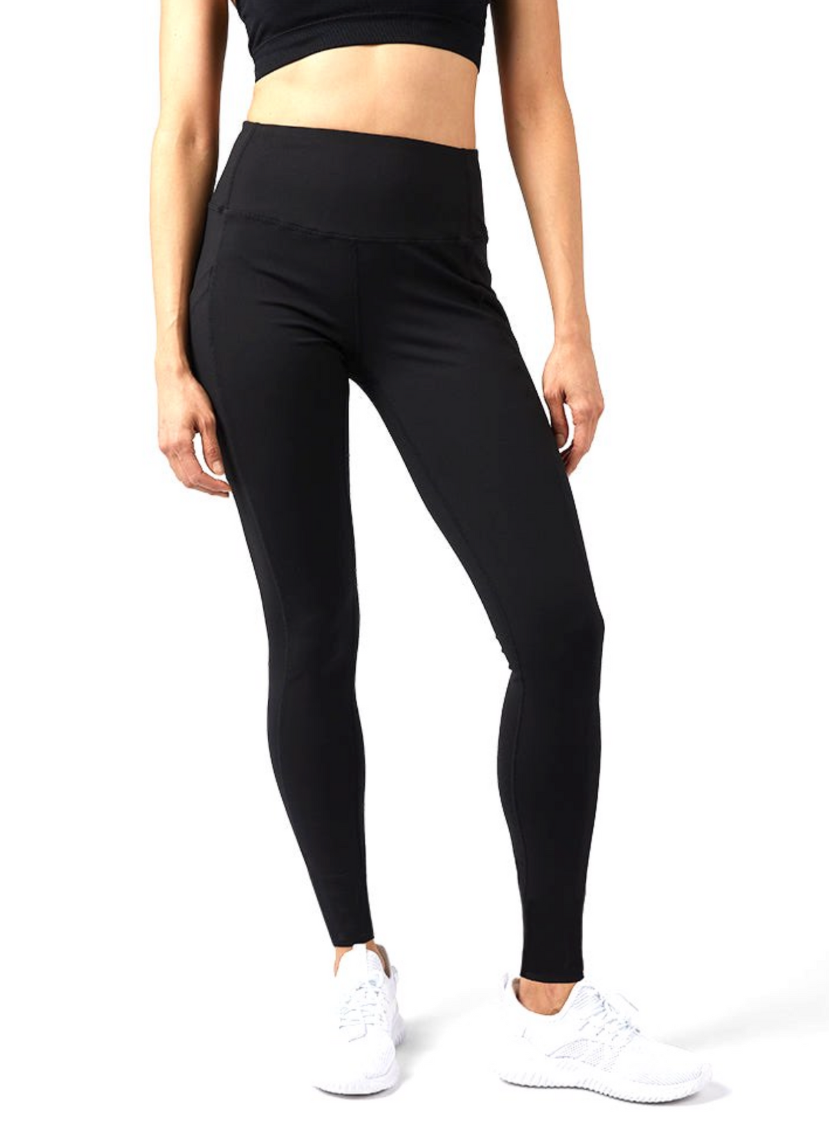 32 Degrees Women's High-Waist Active Full Length Legging, Black