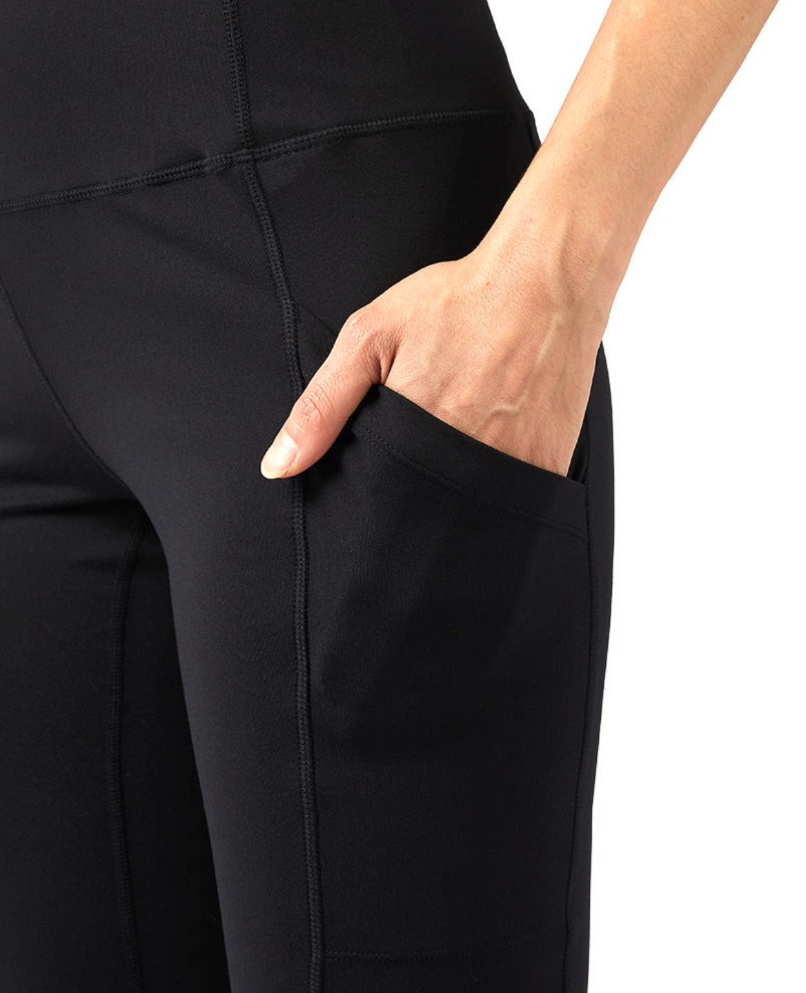 32 Degrees Women's High-Waist Active Full Length Legging, Black