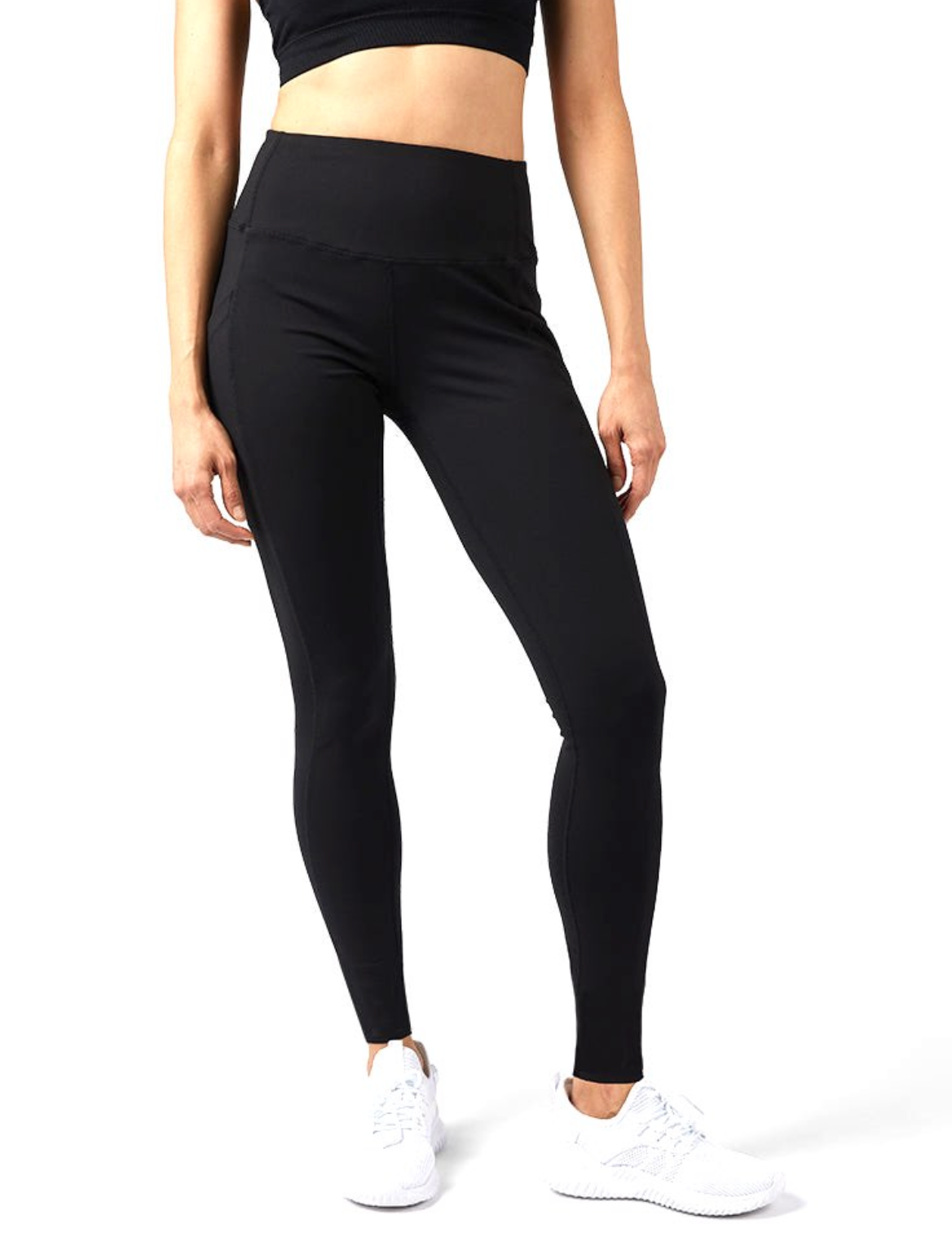 32 Degrees Women's High-Waist Active Full Length Legging, Black