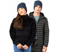 32 Degrees Unisex Waffle Sherpa-Lined Beanie (One Size) (1-Pack)