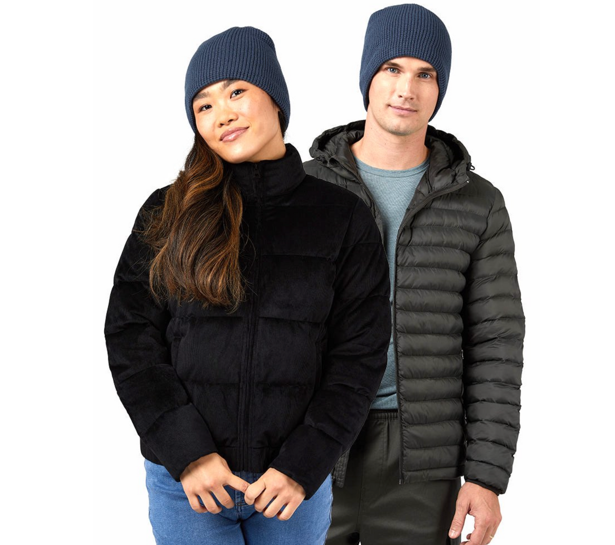 32 Degrees Unisex Waffle Sherpa-Lined Beanie (One Size) (1-Pack)