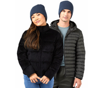 32 Degrees Unisex Waffle Sherpa-Lined Beanie (One Size) (1-Pack)