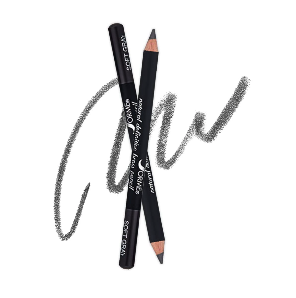 Sorme Cosmetics Waterproof Eyebrow Pencil With Brush, (34) Soft Gray