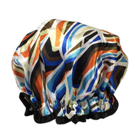 Wrapables Trendy Satin Shower Cap, Suave