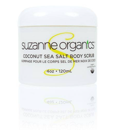 Suzanne Somers Coconut Sea Salt Body Scrub