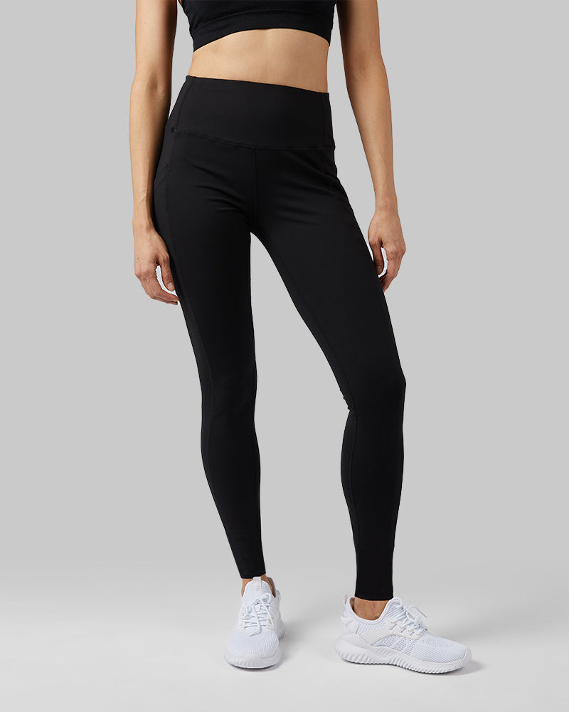 32 Degrees Women's High-Waist Active Full Length Legging, Black